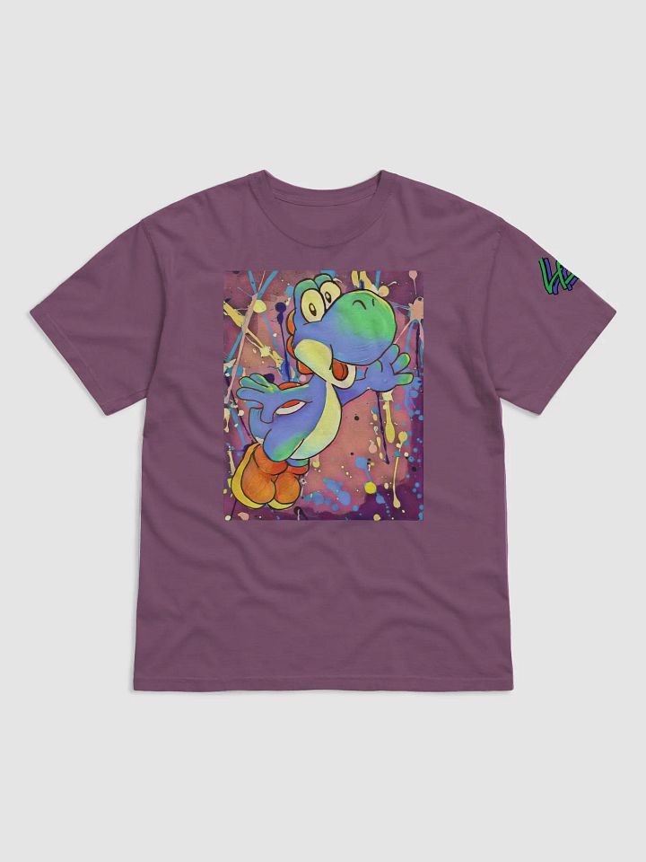 Green (and blue) Dinosaur Splatter T-Shirt product image (12)