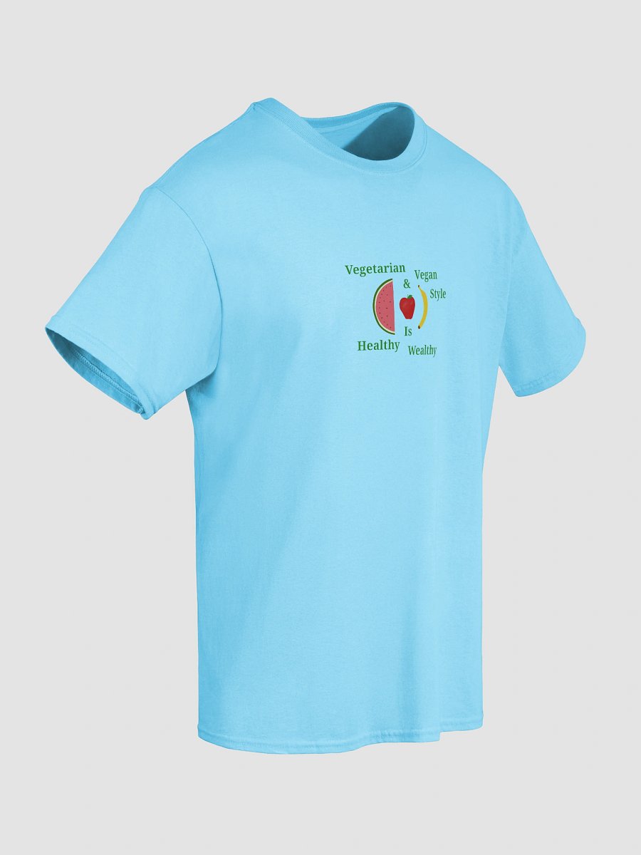 Healthy & Wealthy Vegetarian T-Shirt product image (8)