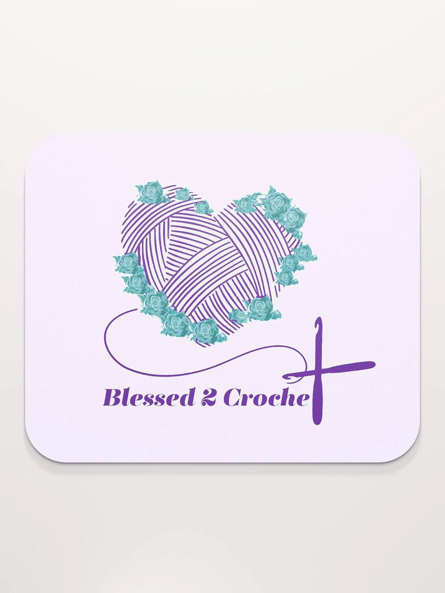 Blessed2Crochet Mouse Pad product image (2)