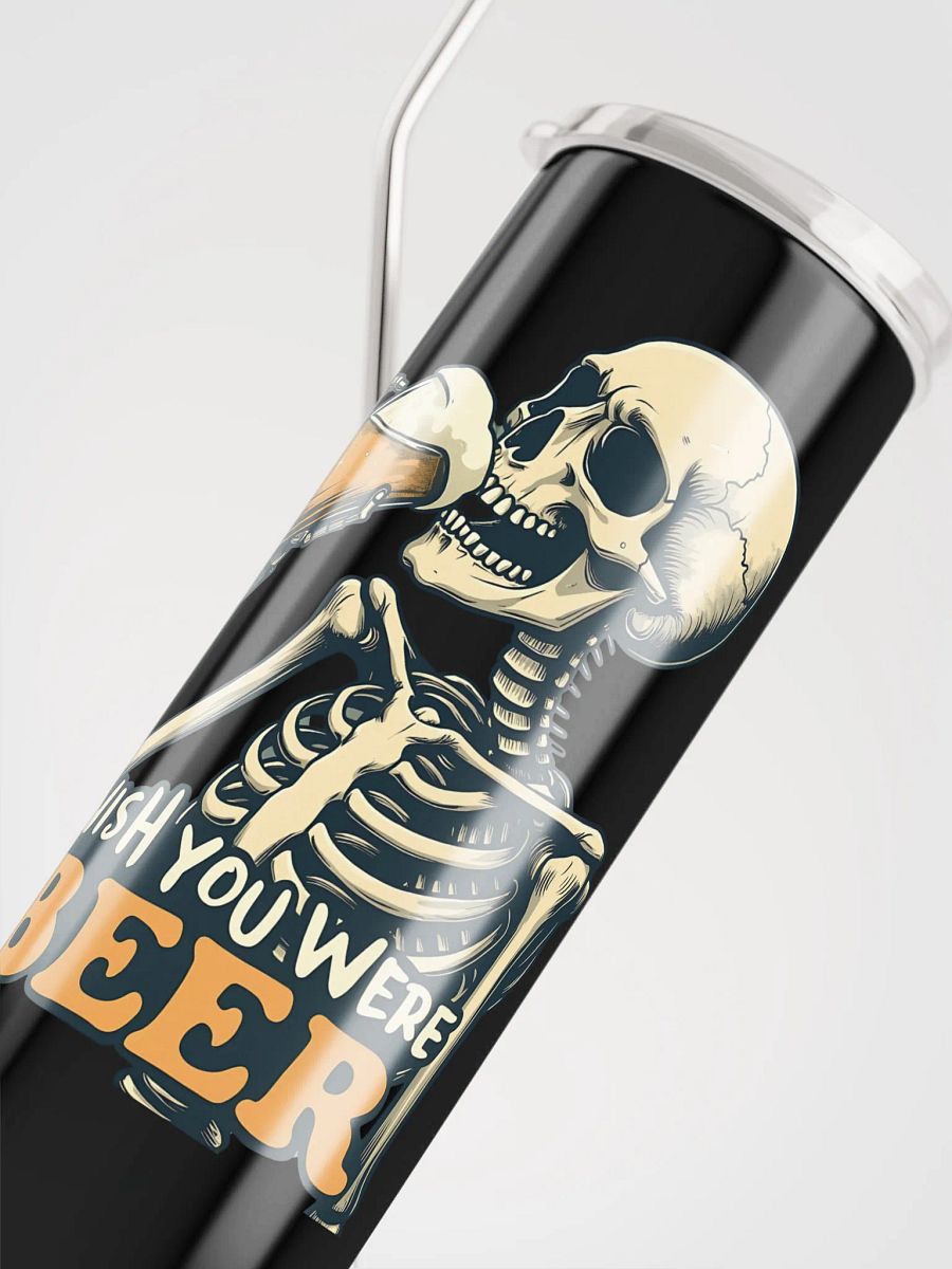 Spirited Skeleton Stainless Steel Tumbler product image (8)