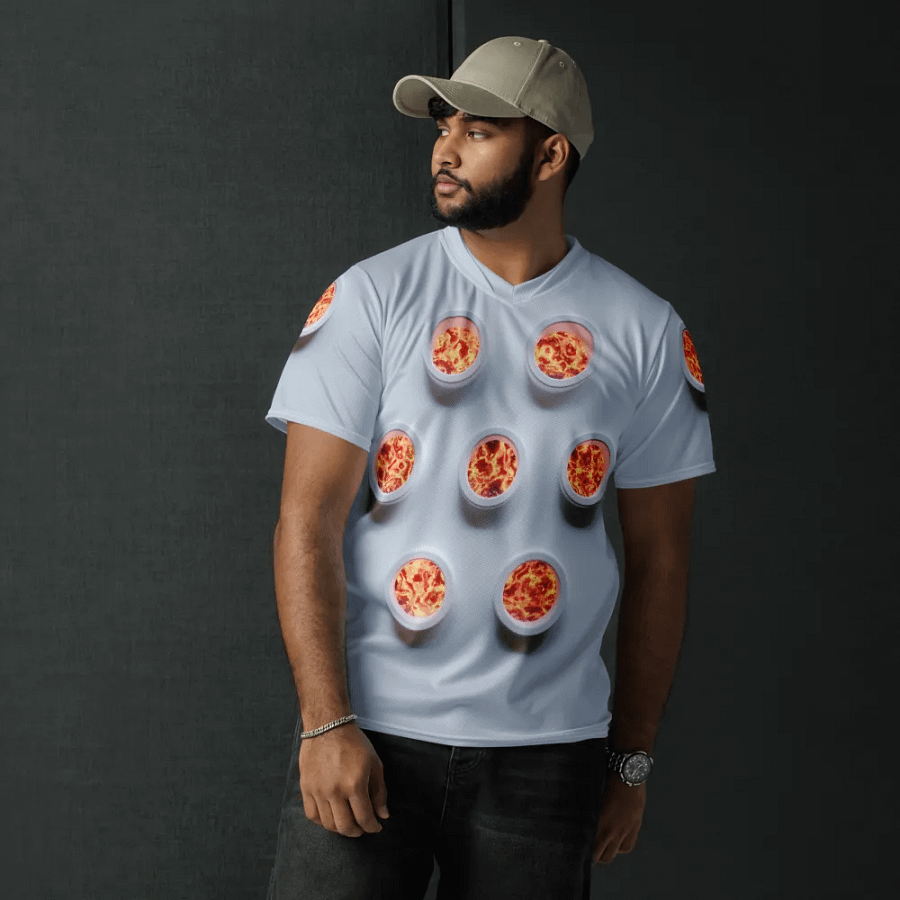 Energy of 3D Magma (unisex T-shirt) product image (2)