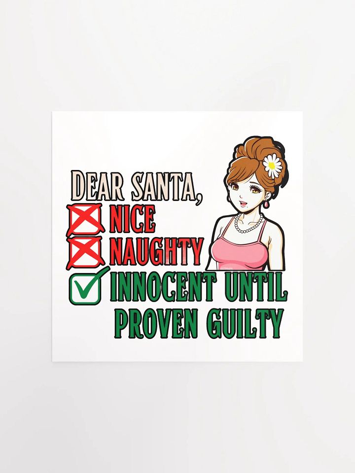 DEAR SANTA, INNOCENT UNTIL PROVEN GUILTY product image (5)