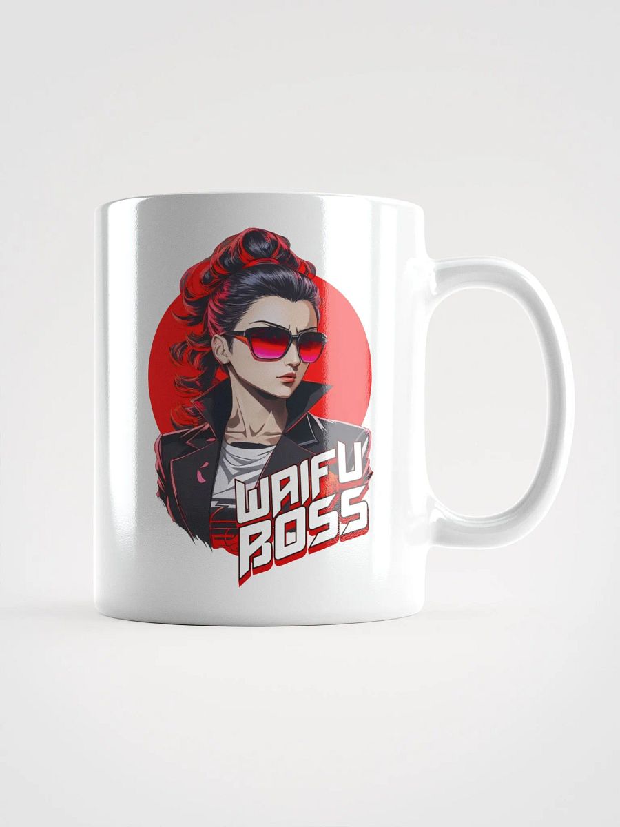 Waifu Boss Coffee or Soup Mug - 11 oz - 15 oz - 20 oz - v2 product image (1)