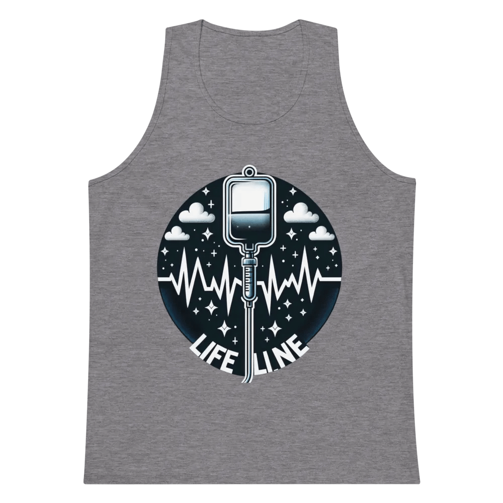 Lifeline EKG Men's Tank Top product image (64)