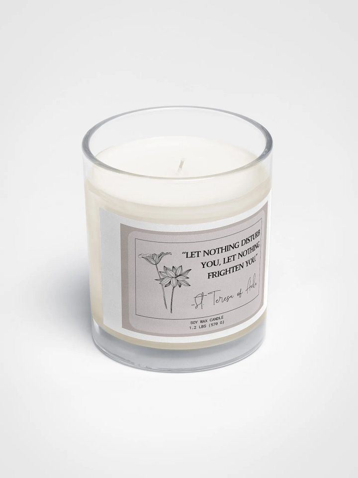 St. Teresa of Avila Candle product image (2)
