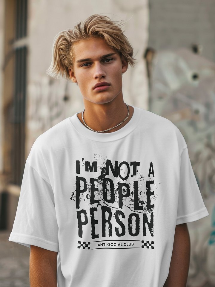 Men's Not A People Person T-Shirt product image (1)