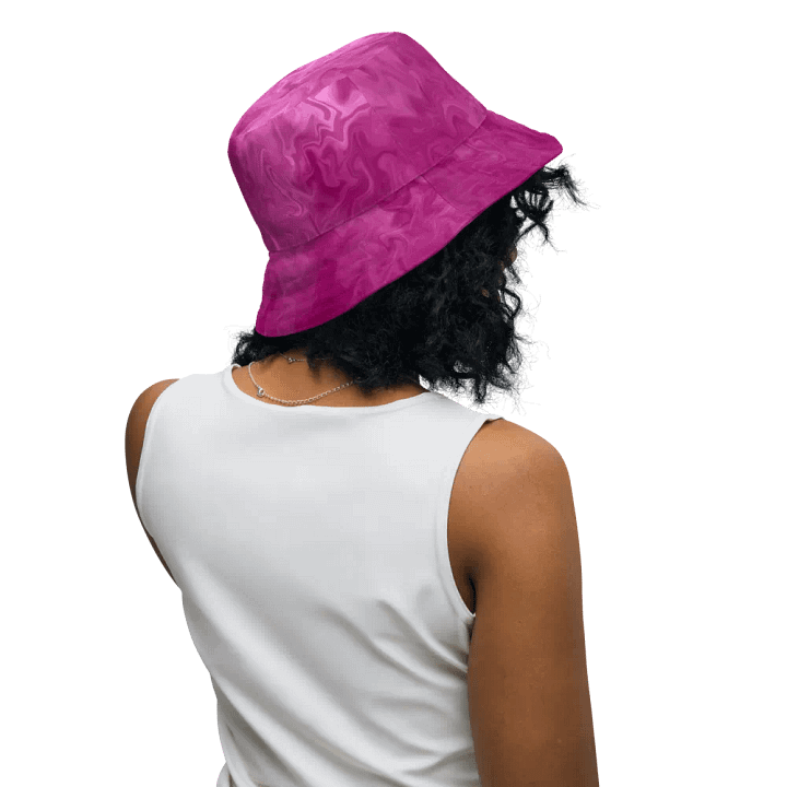 Pink & Blue Reversible Bucket Hat product image (1)