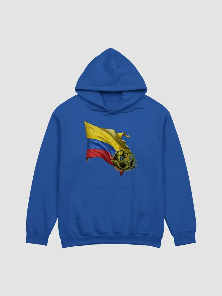 Colombian Flag Soccer Adventure Hoodie product image (17)