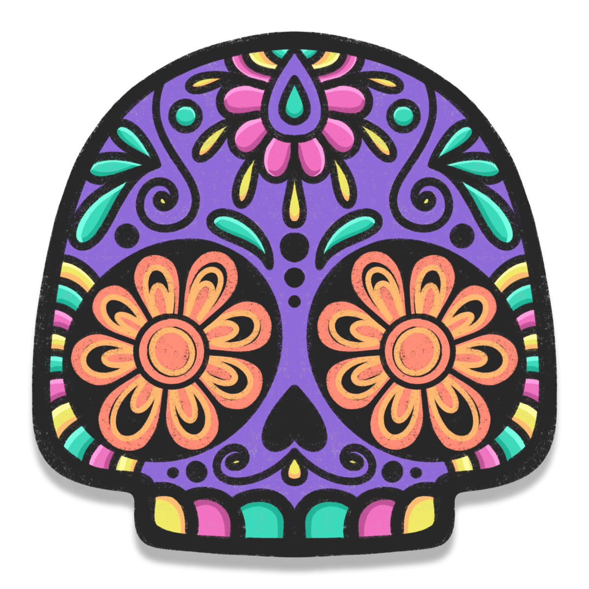 Sugar Skull Sticker product image (1)