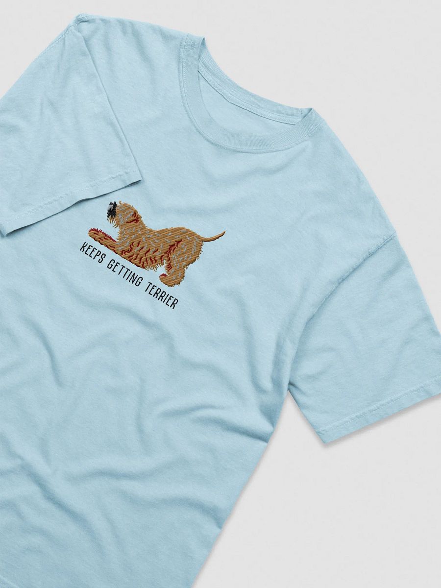 Keeps Getting Terrier T-Shirt(Embroidered) of a Wheaten Terrier(2) product image (43)