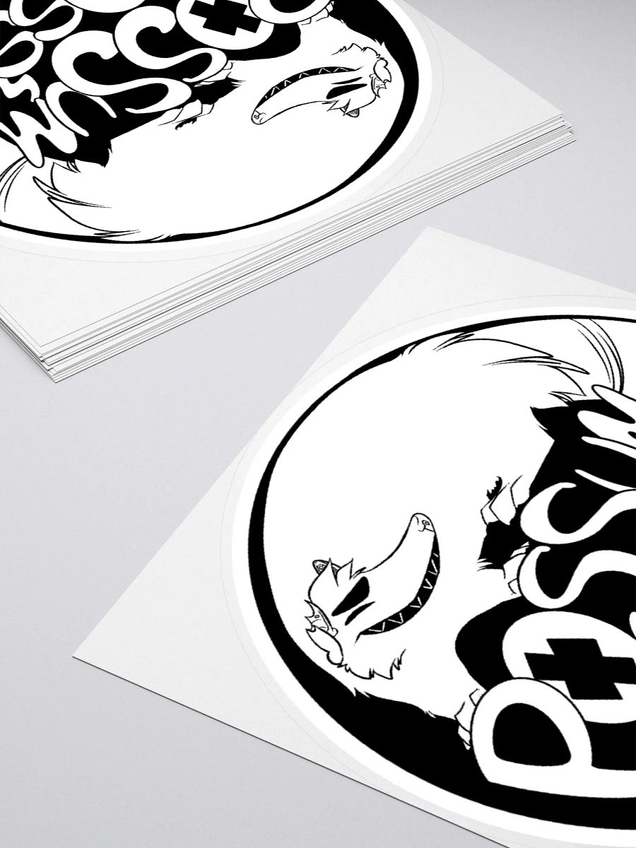 Possum Posse Sticker WHT product image (12)