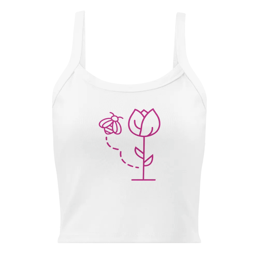 Bee Blossom Ribbed Tank product image (1)