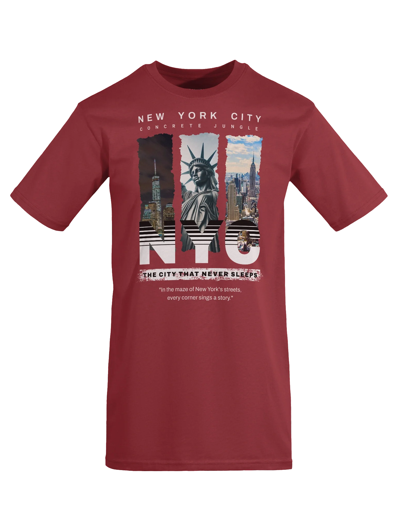 NYC Concrete Jungle Premium Unisex Tee product image (1)