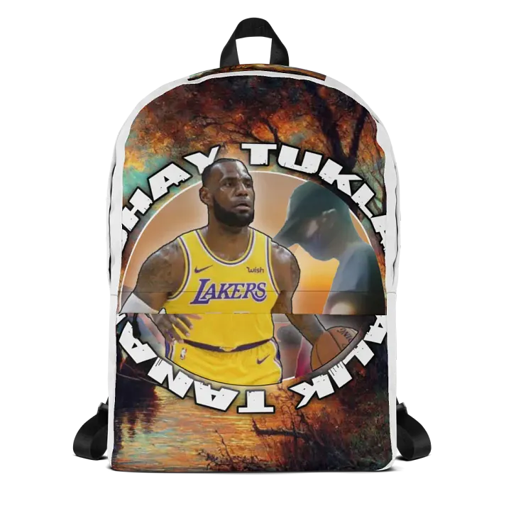 Buhay Tuklas LeBron James Lakers All-Over Print Backpack product image (1)