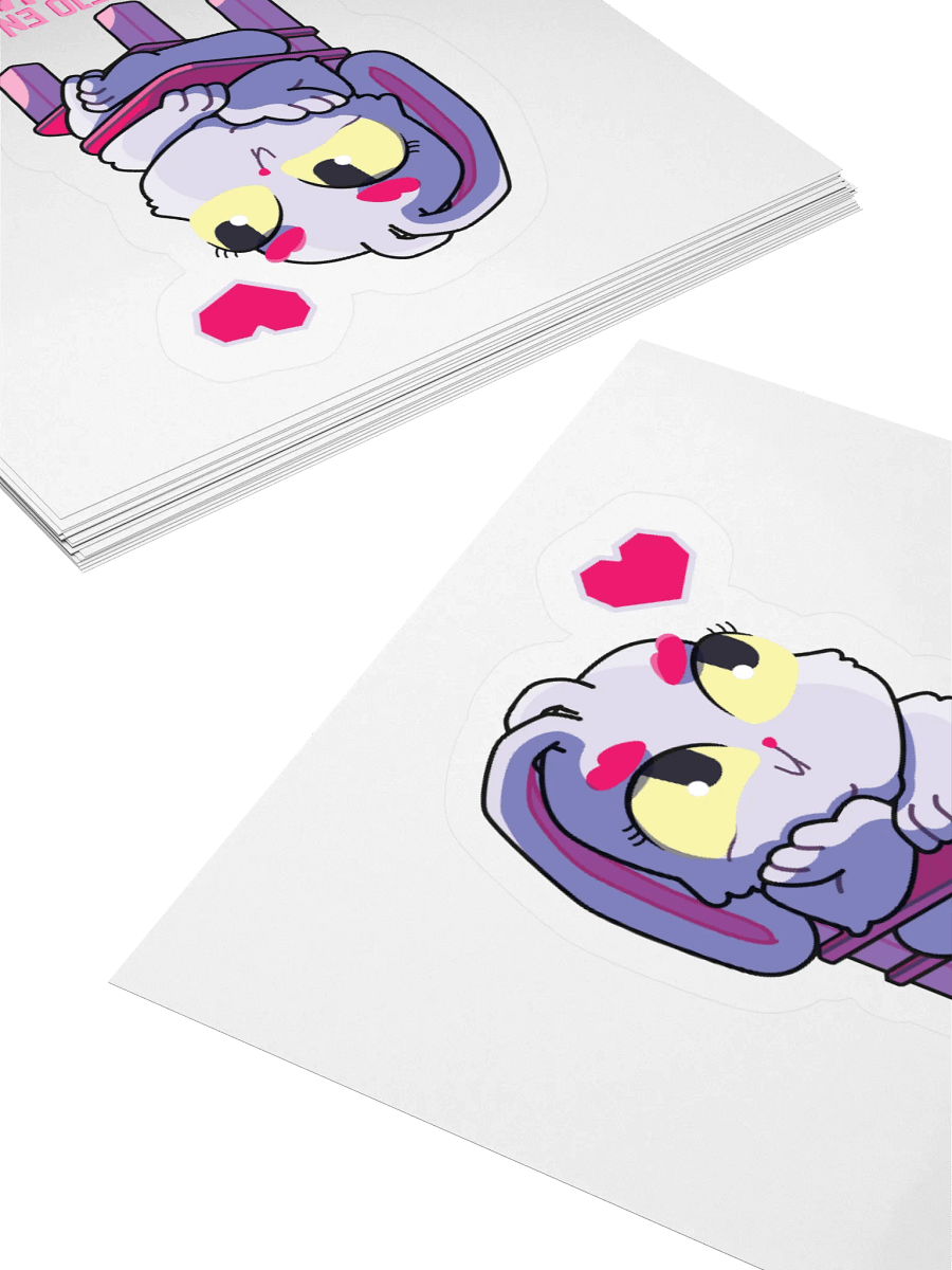 Conejo en la Luna - Sticker (Kiss Cut) product image (4)