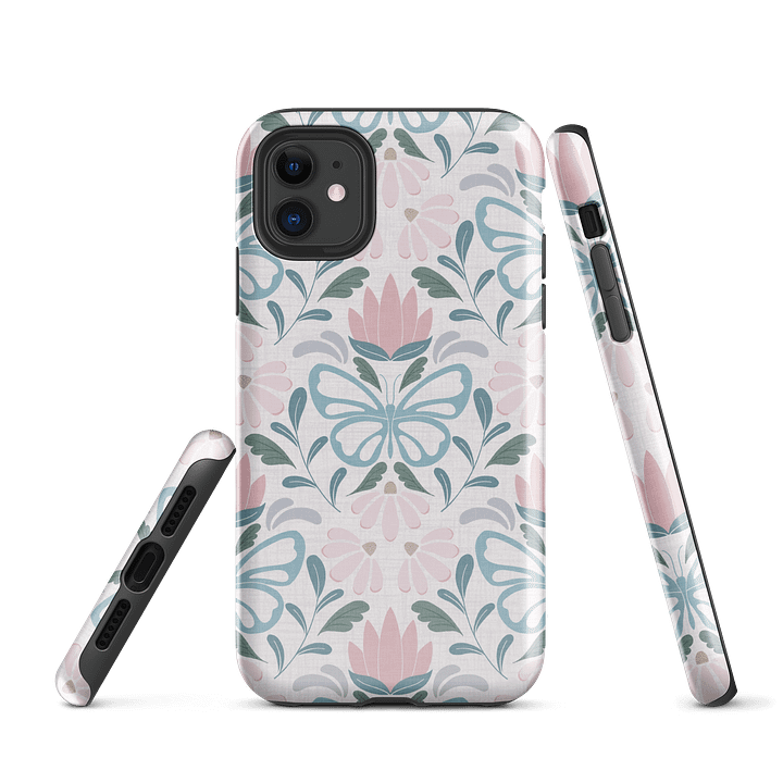 Butterfly Blooms Tough Case for iPhone product image (1)