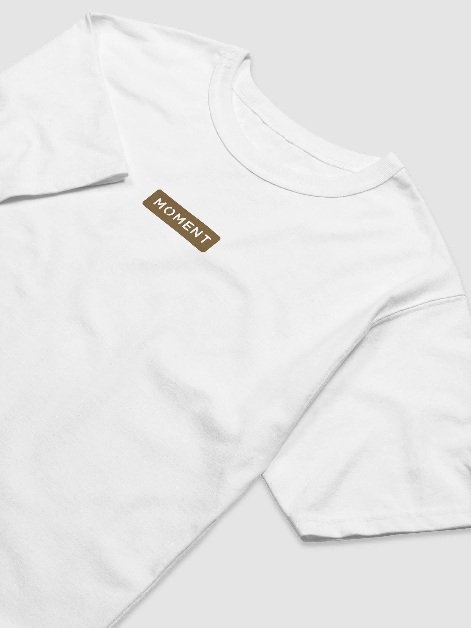 Moment Logo White Tee product image (3)