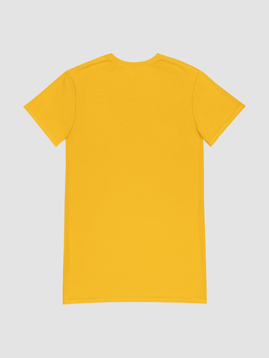 Hyper Bass Long T-Shirt Dress [Yellow] product image (2)