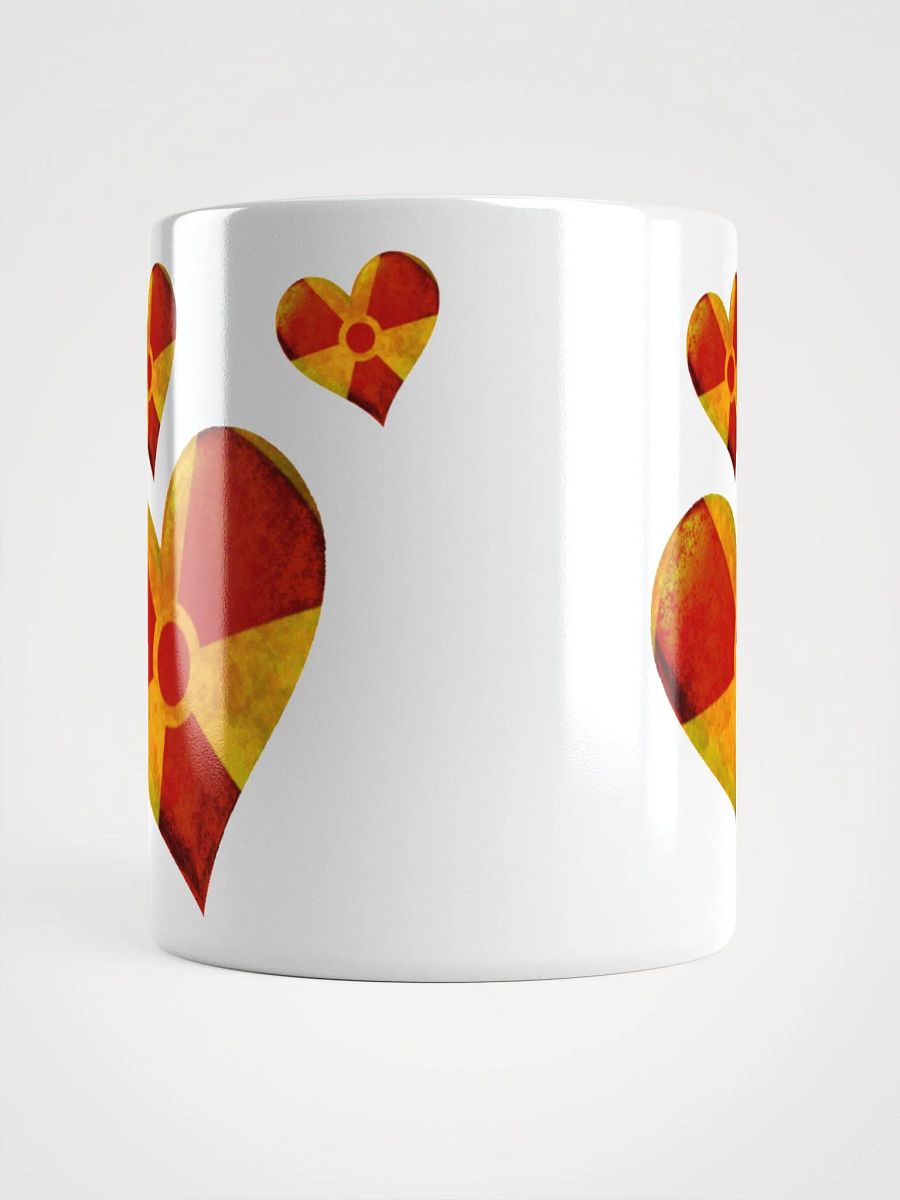 50 Rad Hearts Mug - Red on White product image (5)