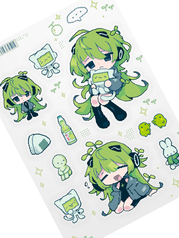 Chibi Kael Sticker Sheet product image (2)
