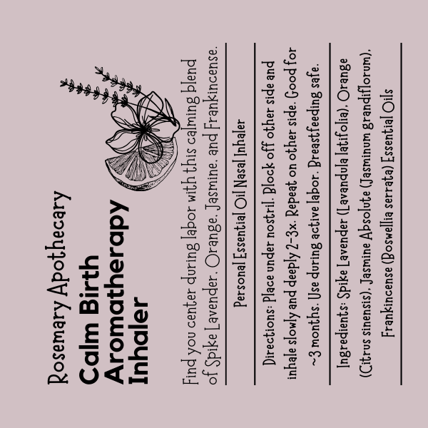 Calm Birth Aromatherapy Inhaler product image (2)