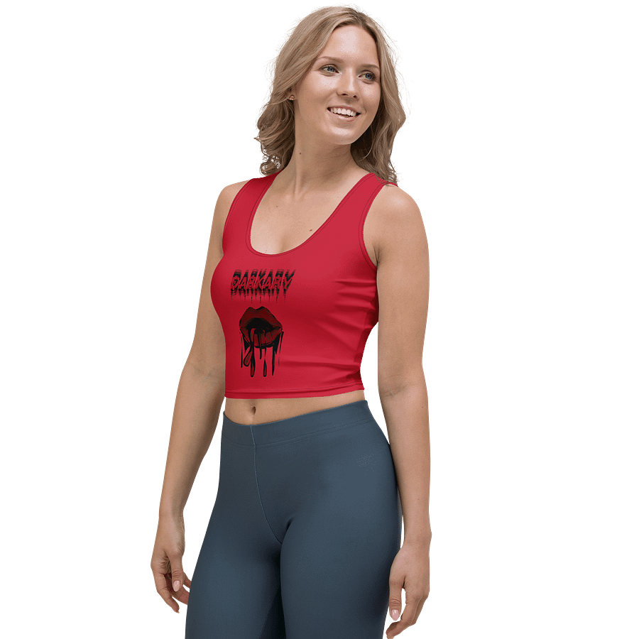 DARKARY Mouth Red Crop Top product image (2)