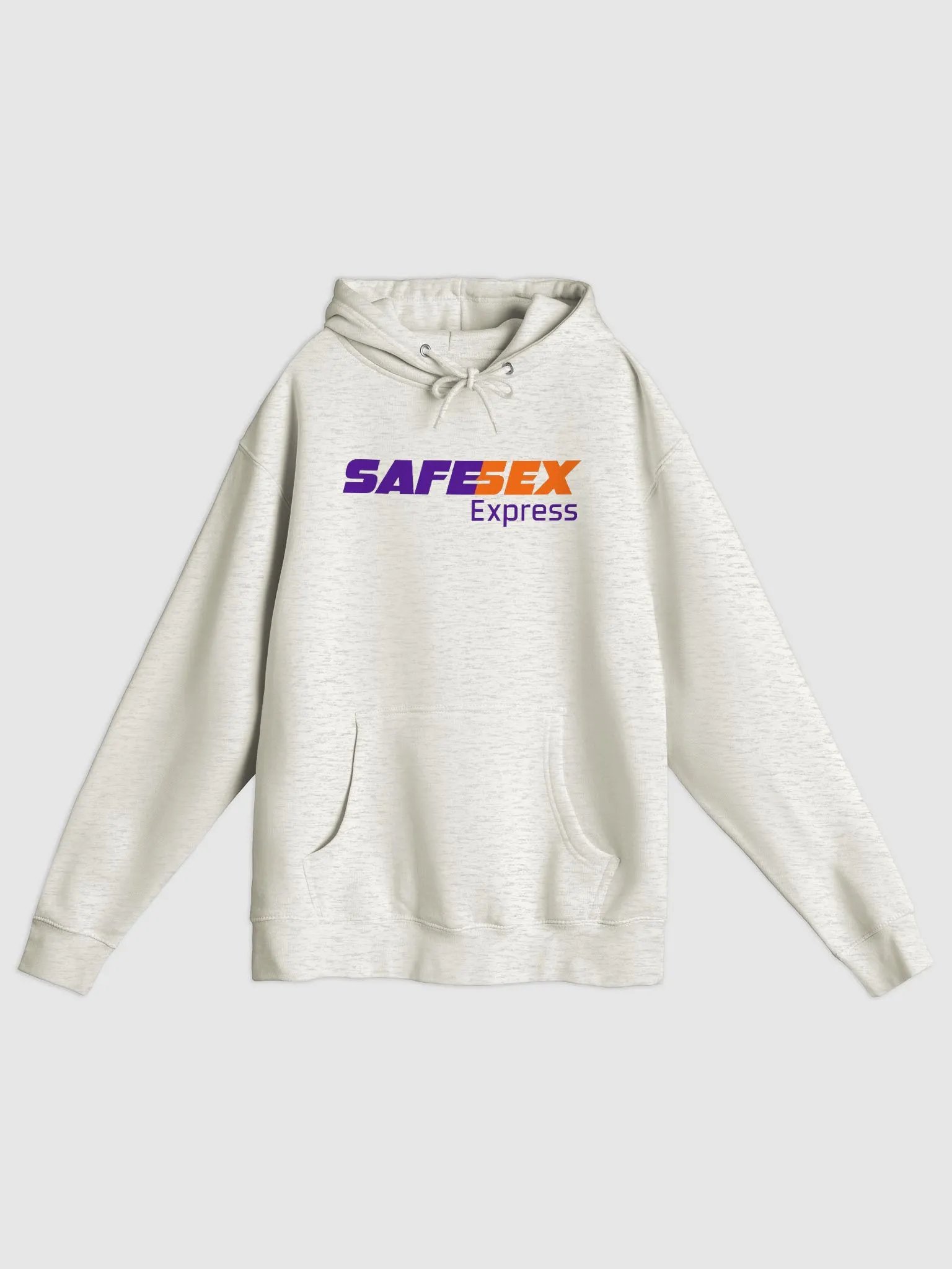 Safe Sex Oatmeal Heather Hoodie product image (1)