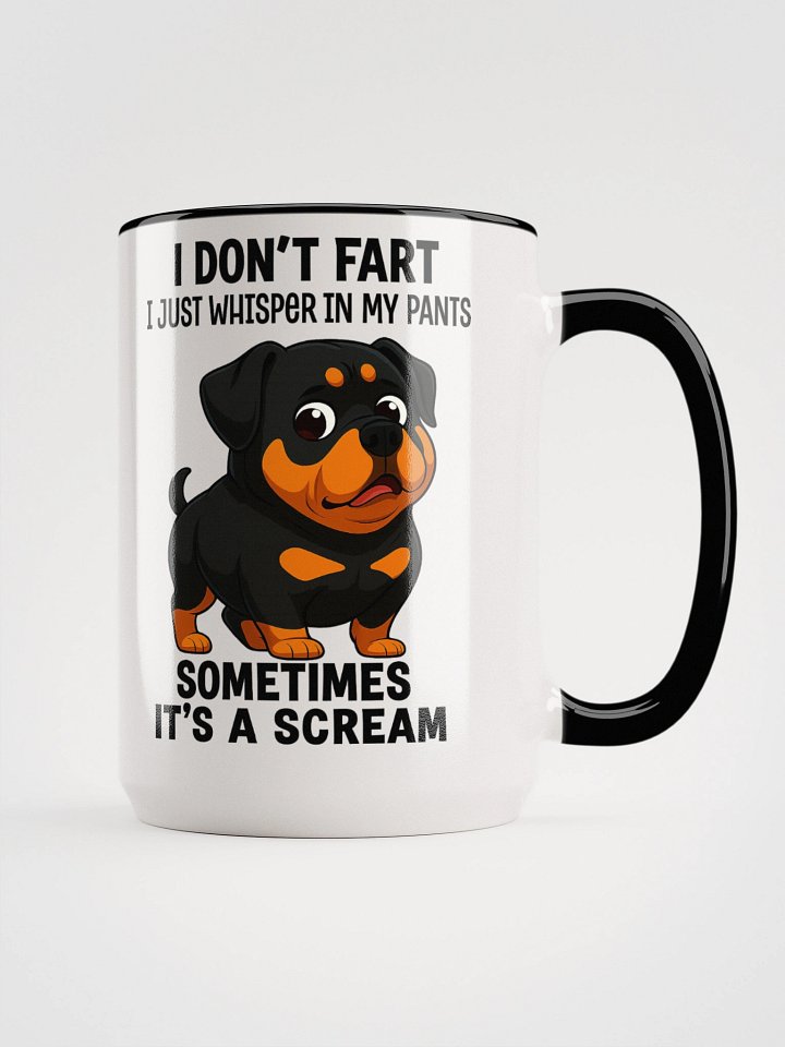 Farting Rottweiler Ceramic Mug product image (1)