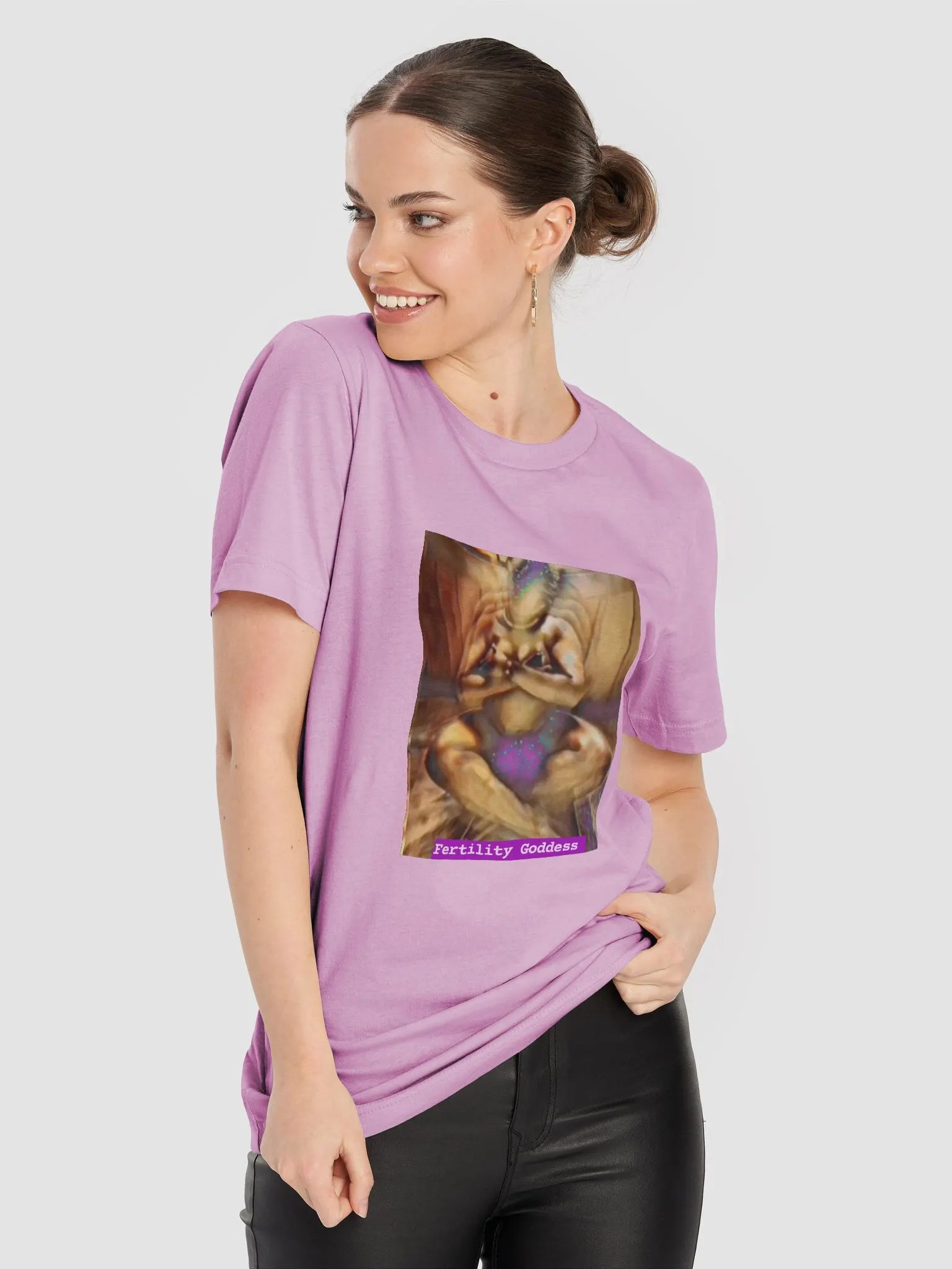 Mother's Day Tee Goddess Tshirt Lilac product image (8)
