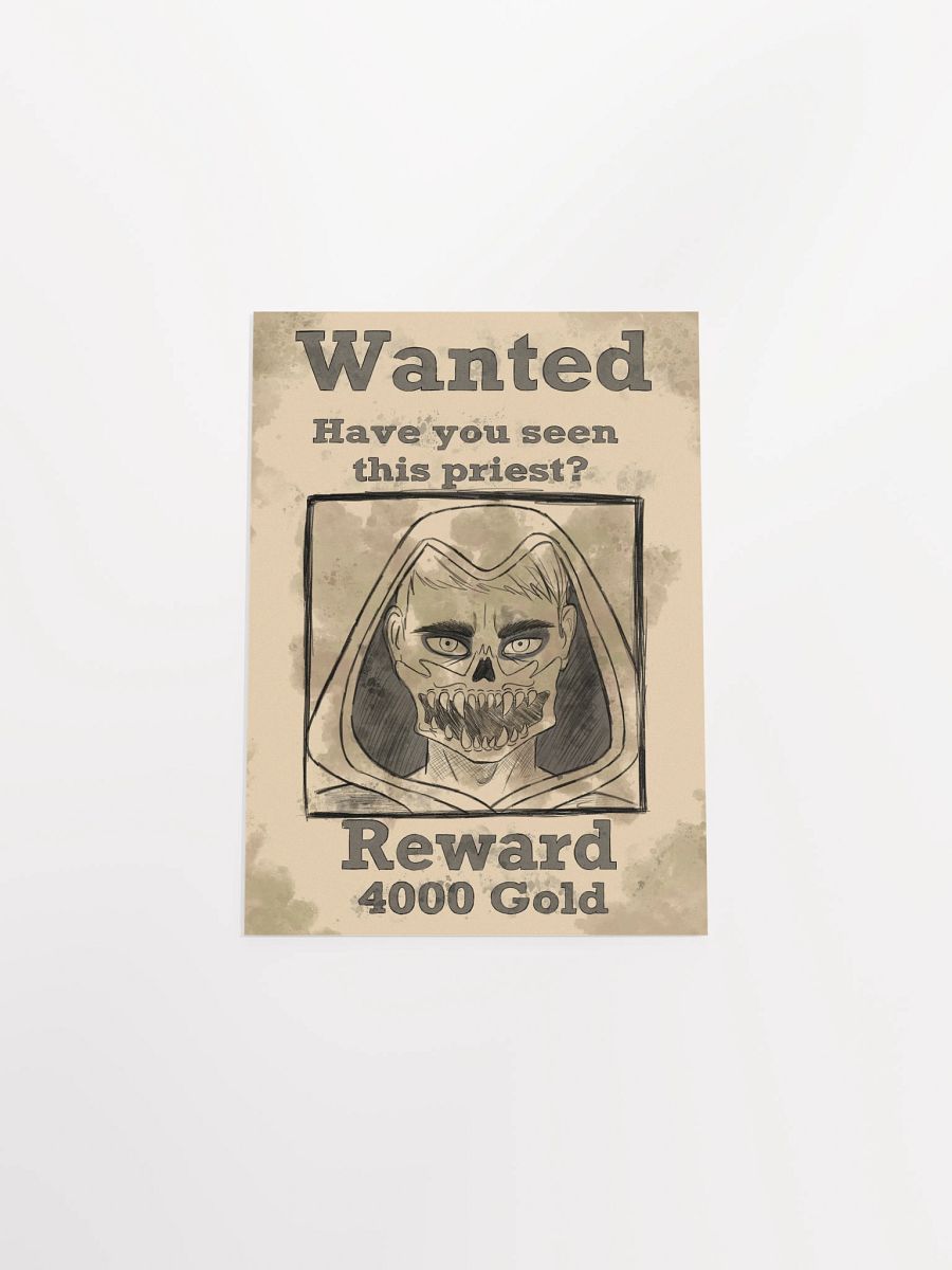 WANTED: Raz the Priest – Dragon Vault Reward Poster product image (16)