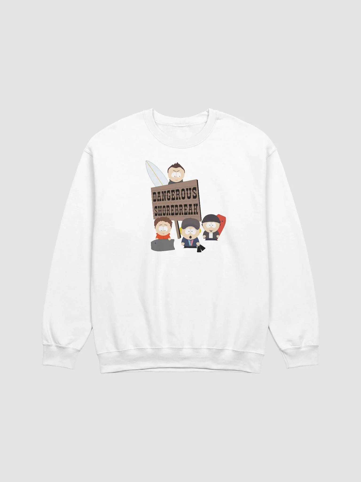 We Bodyboard // Dangerous Shorebreak Sweater product image (1)