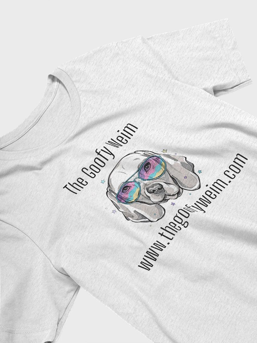 The Goofy Weim Logo Merch - Bella+Canvas Supersoft T-shirt product image (4)