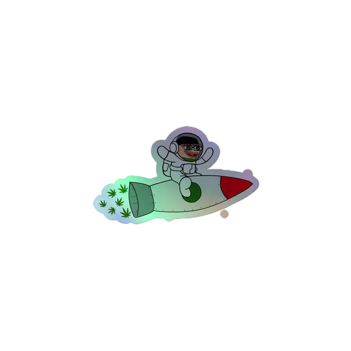 Rocket Mijo Holographic Sticker product image (1)