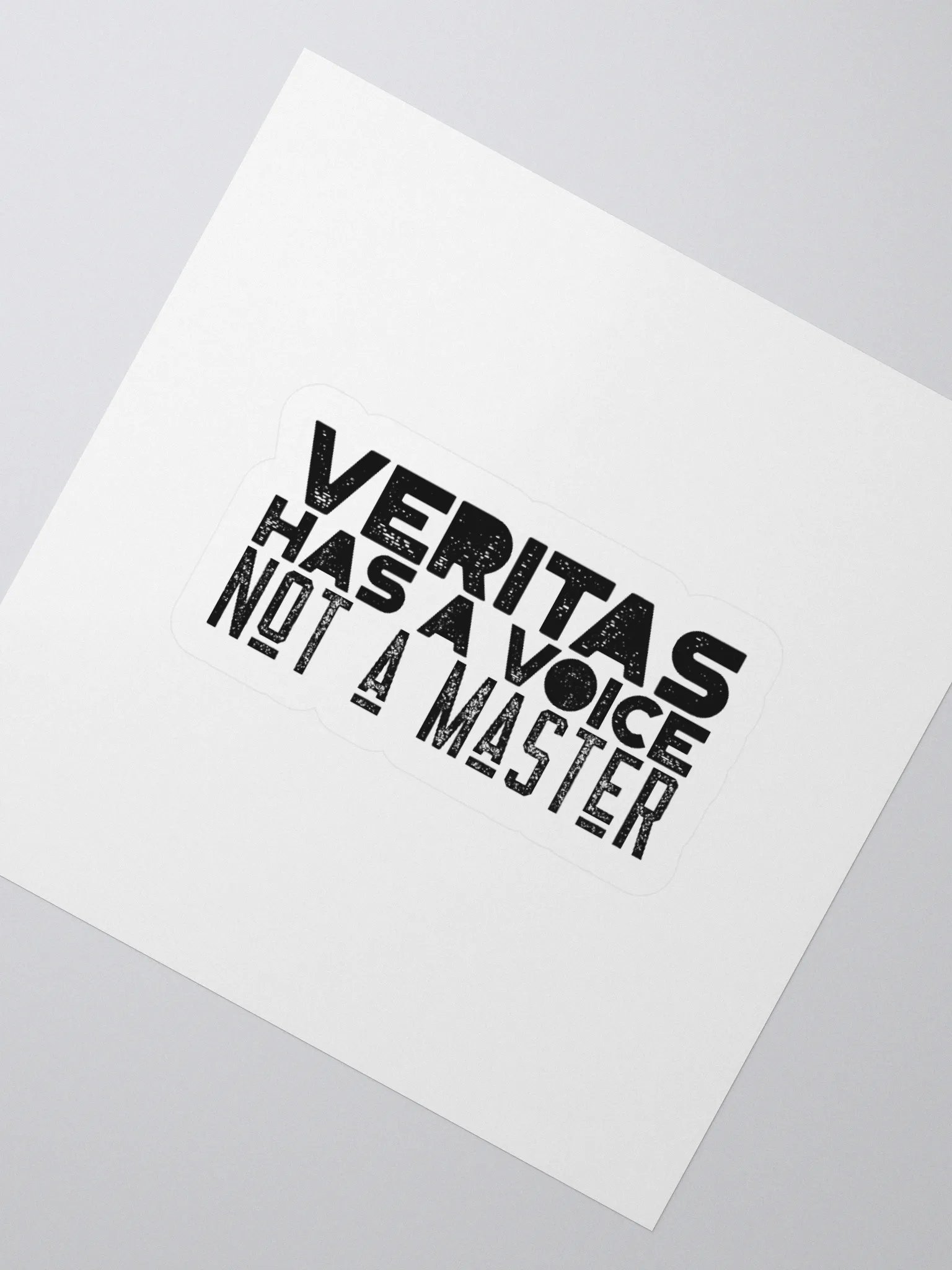 Veritas Voice Kiss Cut Stickers product image (5)