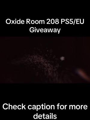 Wild Sphere have gifted me an extra PS5/EU key for Oxide Room 208 to giveaway to one of my viewers/followers.  All you have to do is head over to the my YouTube channel and comment “#OXIDEROOM208” on part 1 of my Oxide Room 208 series to be entered.  Check videos comments for rules. #oxideroom208 #giveaway #ps5giveaway #wildsphere #oxideroom104 #giveaways #giveawaysgames #gaming #letsplay #horrorgiveaway #billyjaygaming