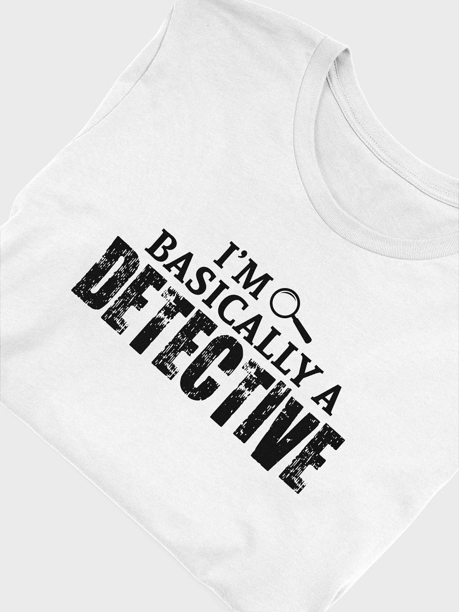 Women's Basically A Detective (White) product image (3)