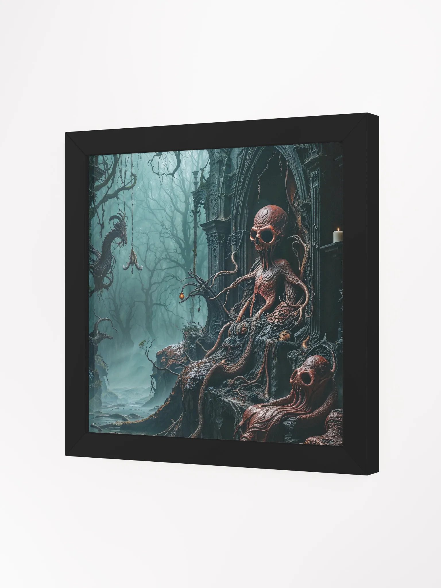 Throne of the Withered King Framed Print product image (12)
