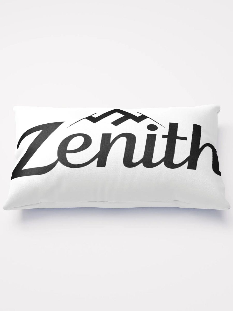 Zenith White Decorative Pillow - Mountain Design product image (1)