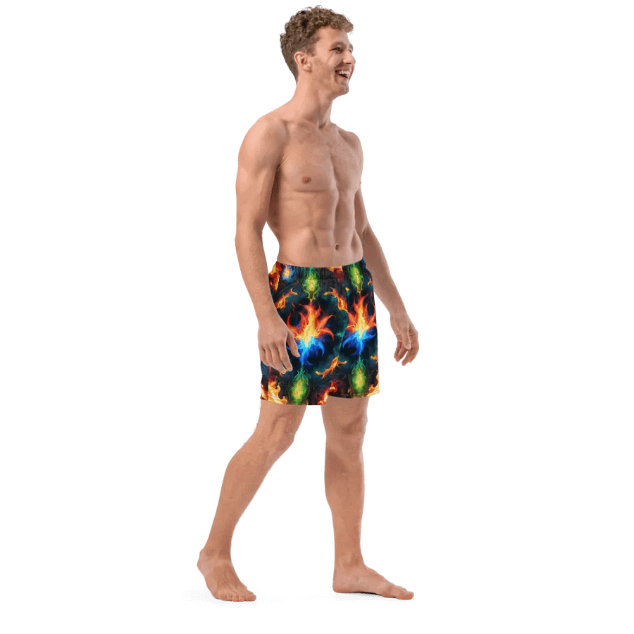 Ethereal Flame All-Over Swim Trunks product image (12)