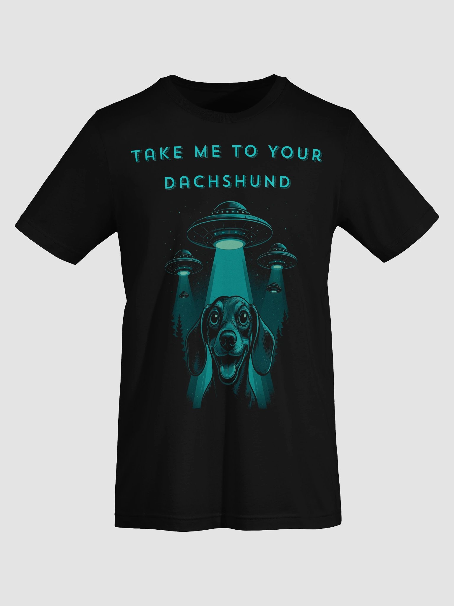 "Take Me to Your Dachshund" – Alien Abduction T-Shirt for Dog Lovers product image (7)