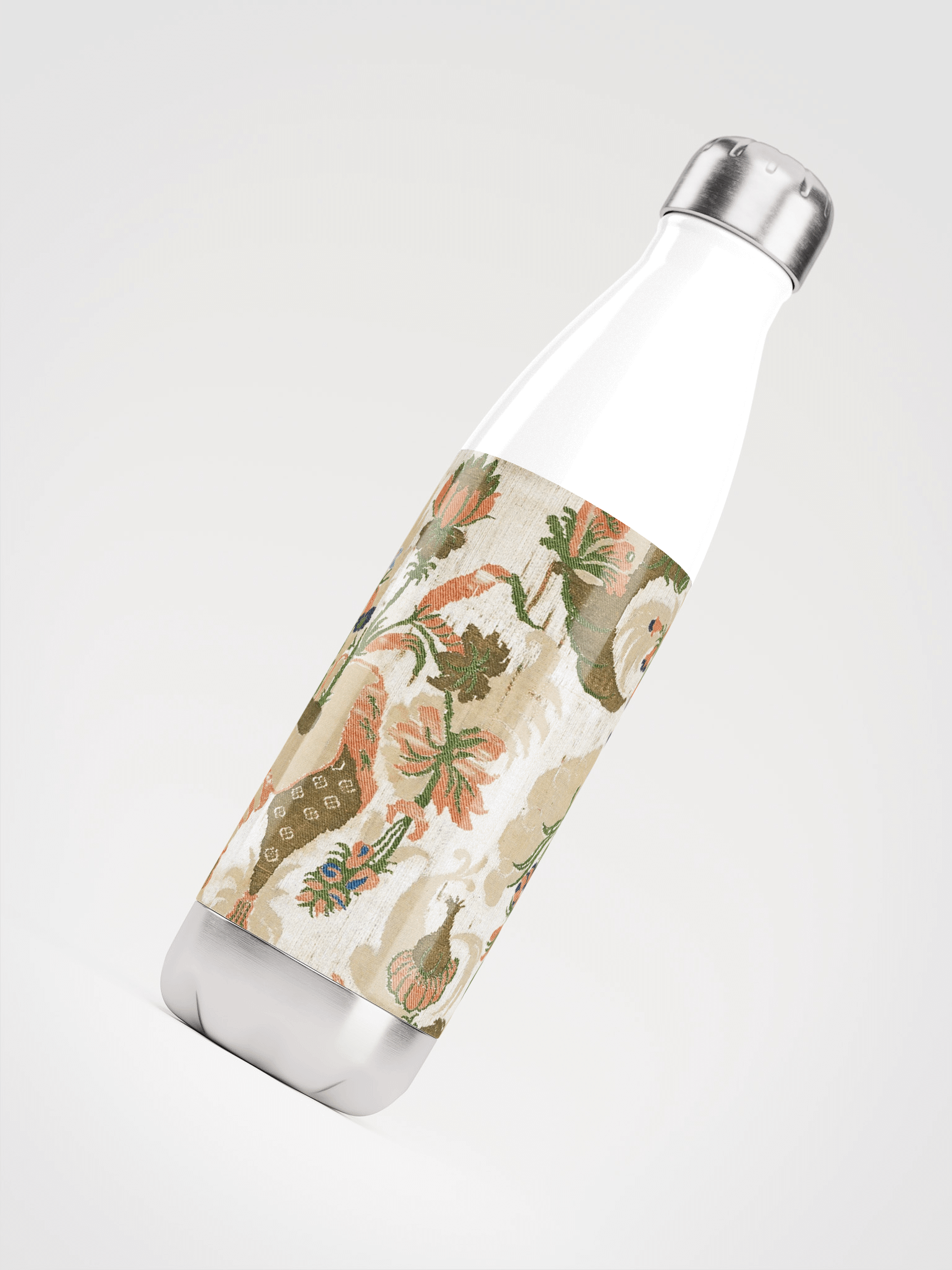 Symmetrical Floral. 17oz. Stainless Steel Water Bottle product image (4)