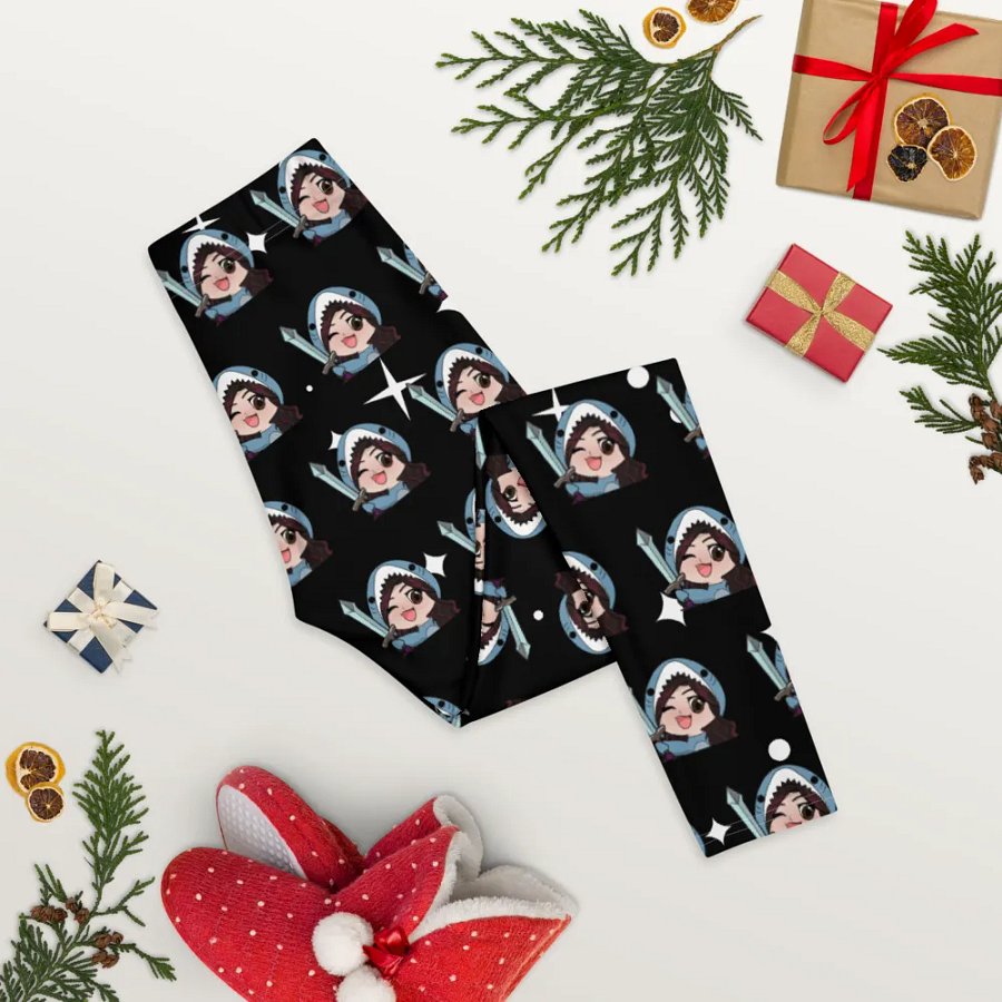 Kiss Pattern Leggings (adult) product image (8)