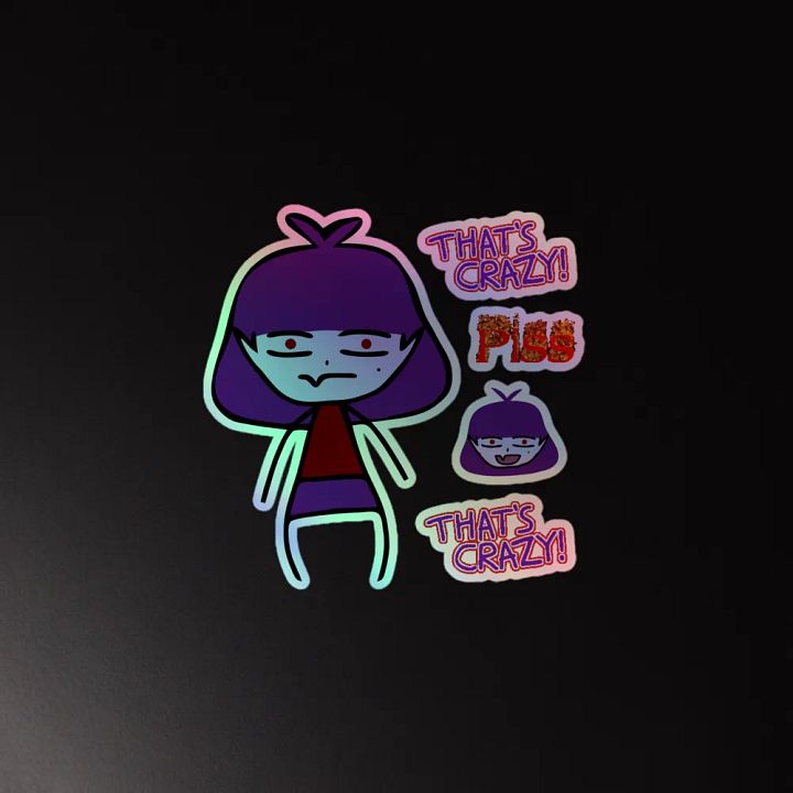 Holographic Tree Sticker Sheet product image (2)