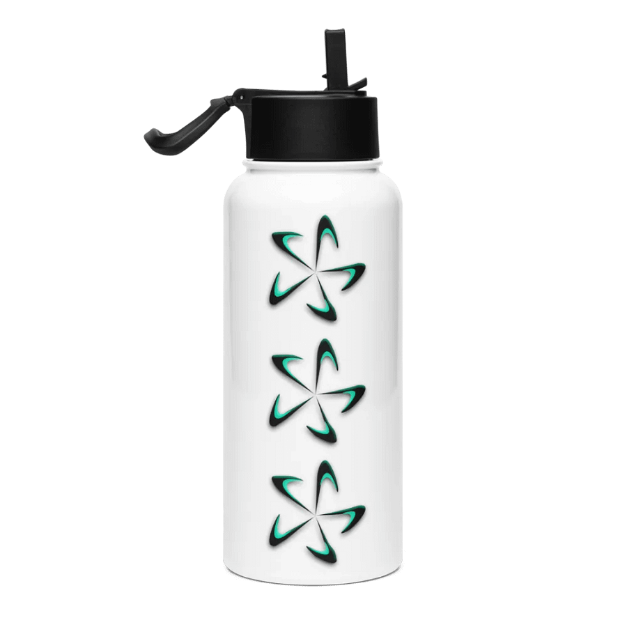 Stainless Steel TRICX Water Bottle w/ Sip Lid product image (2)