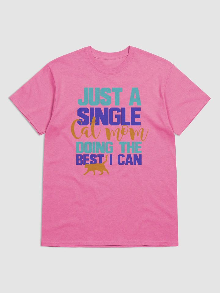Single cat mom - shirt product image (4)