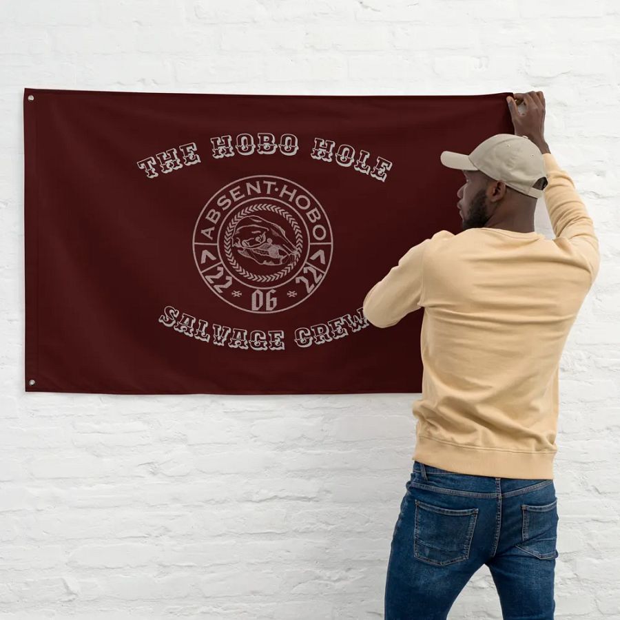 The Hobo Hole Salvage Crew Flag product image (11)