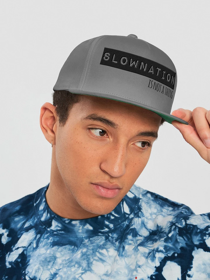 Slownation snapback hat product image (1)