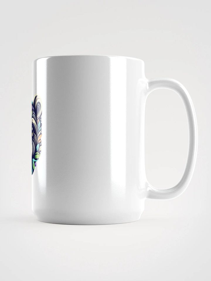 Tribal Bear White Glossy Mug product image (2)