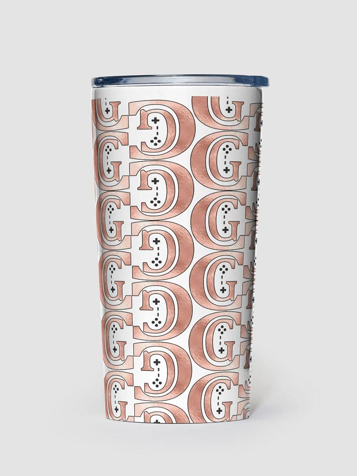 Logo Rose Gold Pattern Travel Mug product image (1)