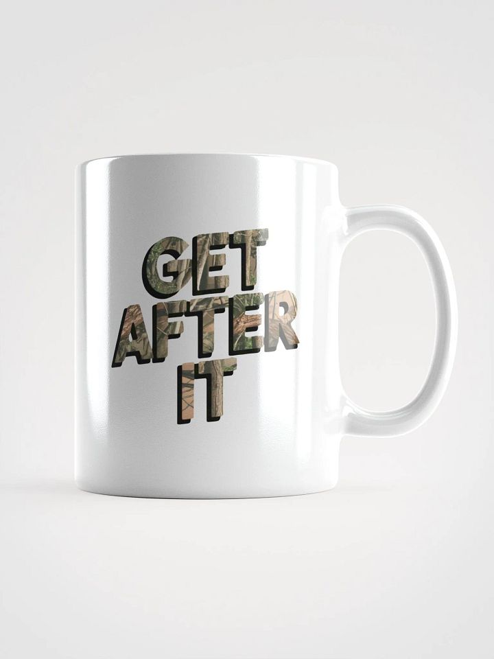 GET AFTER IT - White Glossy Mug product image (1)